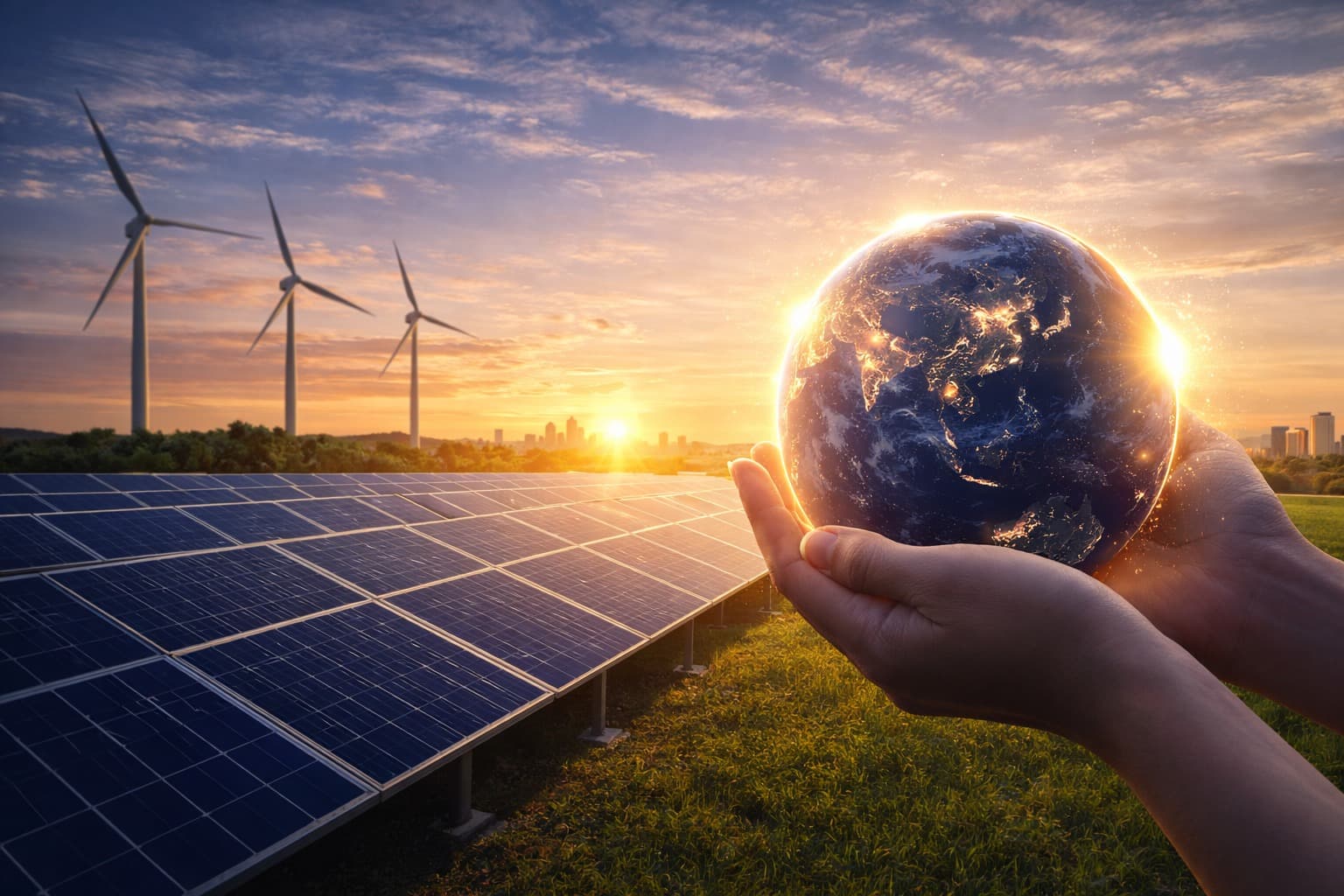 Solar installation team